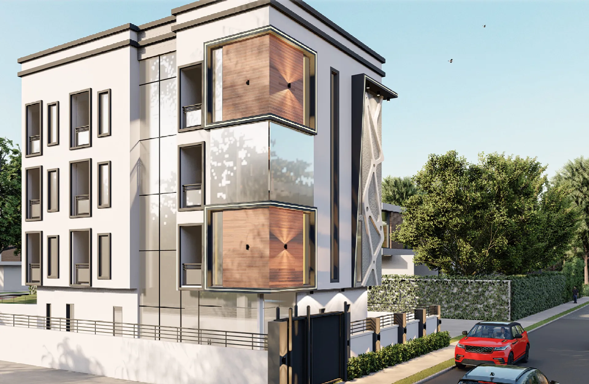 Modern residential building by Catalyst Properties in Lagos